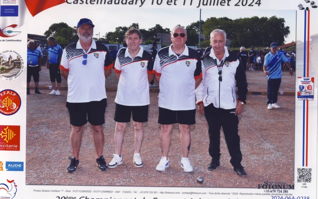 Tirage du  TRIPLETTE Vétérans 18/03/2025