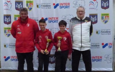 Championnats Dépt Doublettes jeunes(CLÉDER)